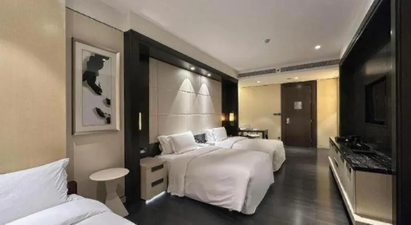Bed in Banyan Tree Tianjin Riverside