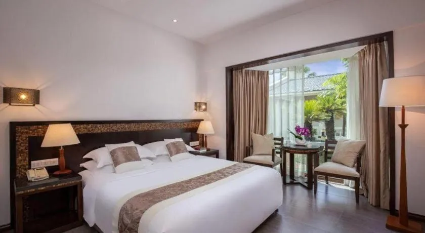 Bed in Nanshan Leisure Villas