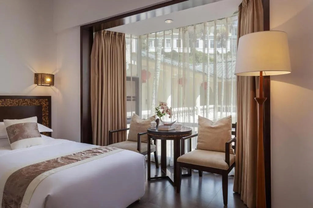 Bed in Nanshan Leisure Villas