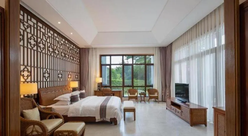 Bed in Nanshan Leisure Villas