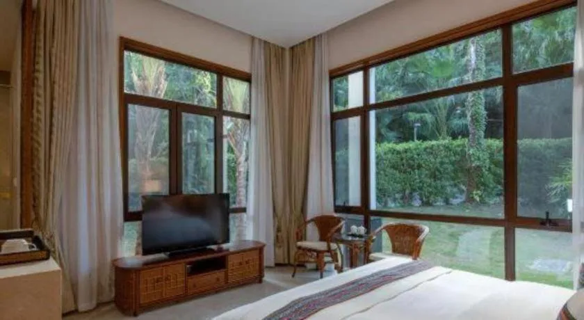 Bed in Nanshan Leisure Villas