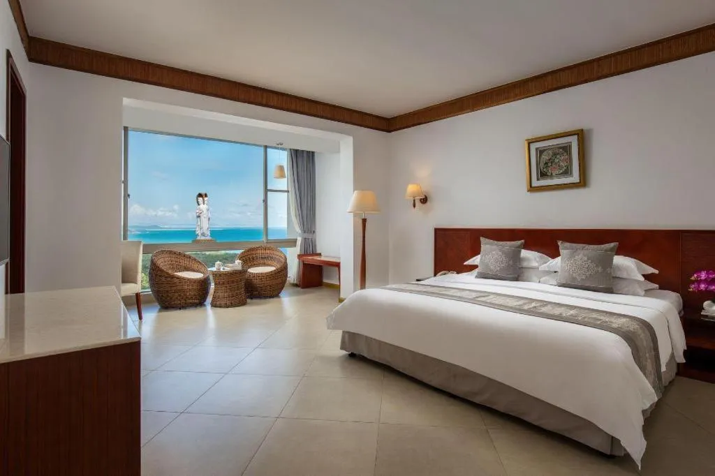 Bed in Nanshan Leisure Villas