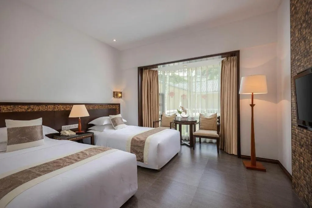 Bed in Nanshan Leisure Villas