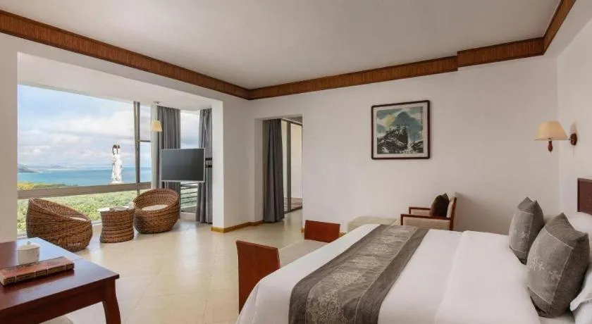 Bed in Nanshan Leisure Villas