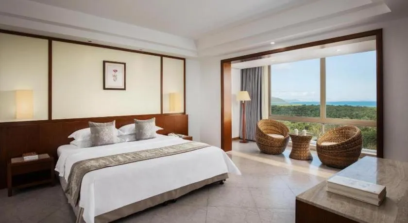 Bed in Nanshan Leisure Villas