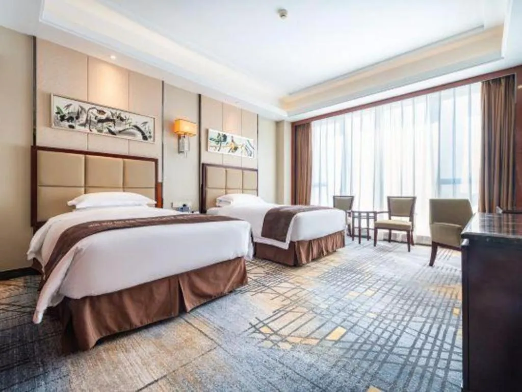 Bed in Eurasia Convention International Hotel