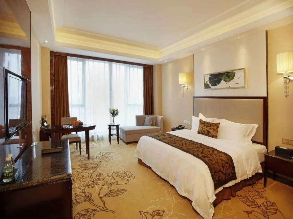Bed in Eurasia Convention International Hotel