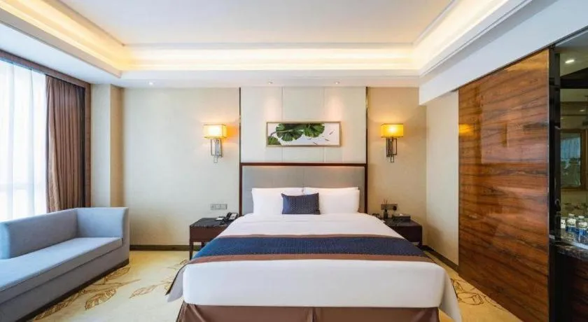 Bed in Eurasia Convention International Hotel