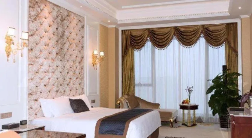 Bed in Eurasia Convention International Hotel