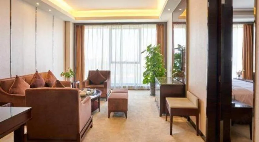 Bed in Eurasia Convention International Hotel