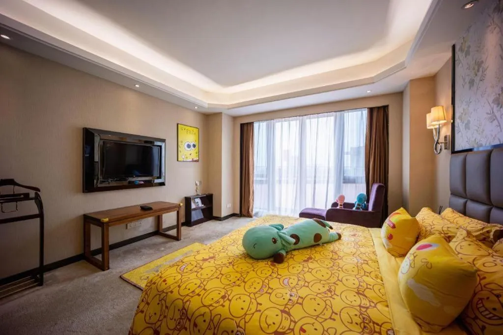 Bed in Eurasia Convention International Hotel