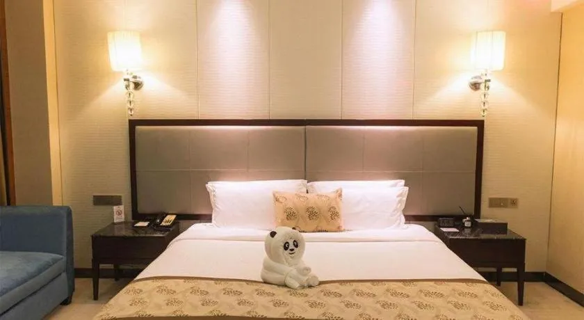 Bed in Eurasia Convention International Hotel