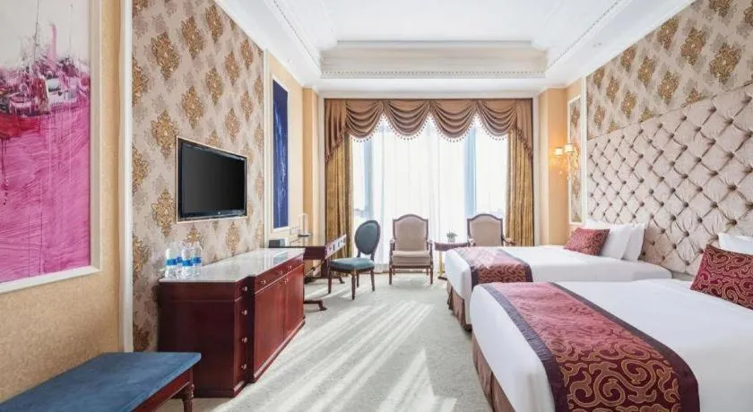 Bed in Eurasia Convention International Hotel