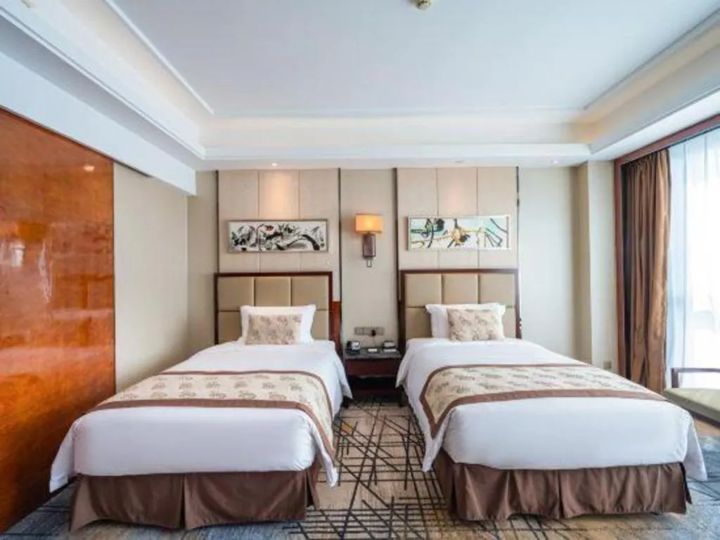 Bed in Eurasia Convention International Hotel