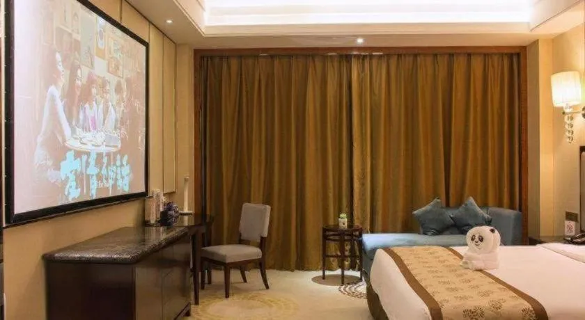 Bed in Eurasia Convention International Hotel