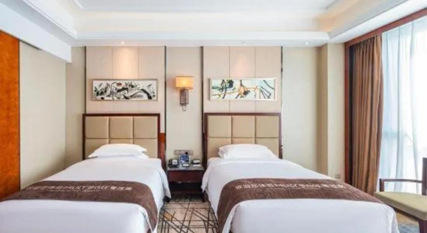 Bed in Eurasia Convention International Hotel