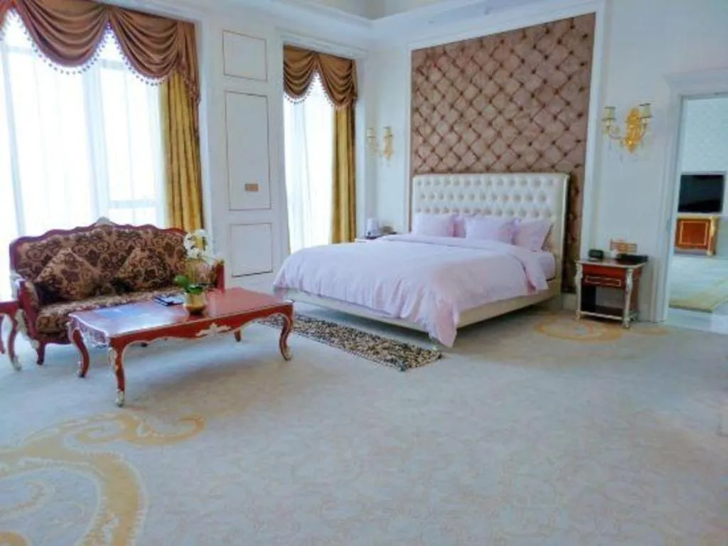 Bed in Eurasia Convention International Hotel