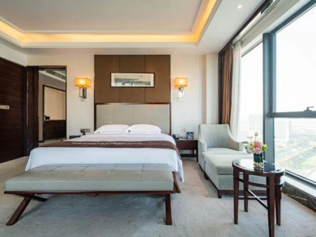 Bed in Eurasia Convention International Hotel