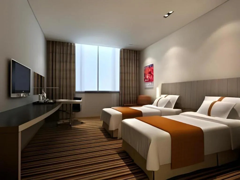 Bed in Holiday Inn Express Yangzhou City Center By IHG