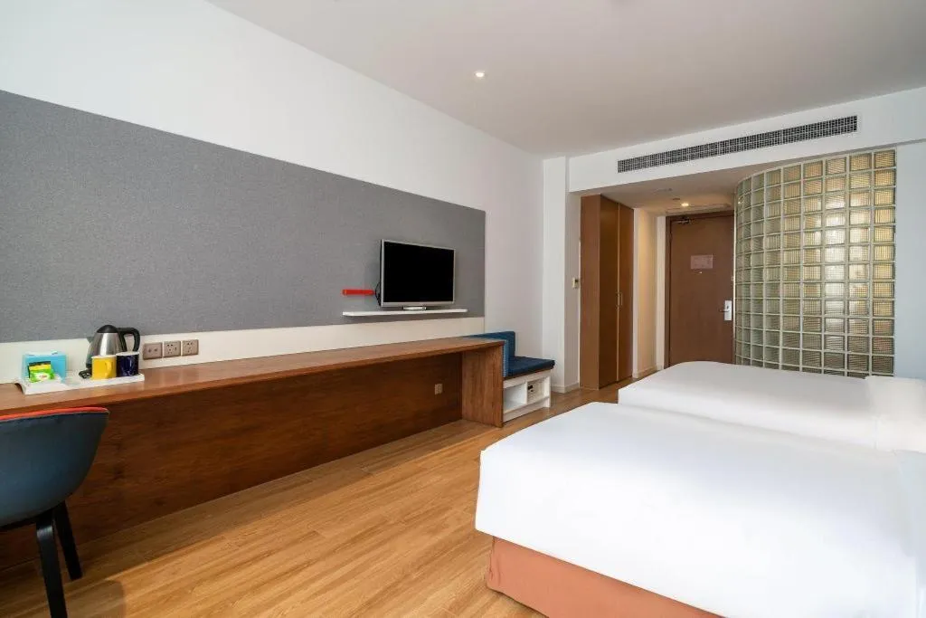 Bed in Holiday Inn Express Yangzhou City Center By IHG