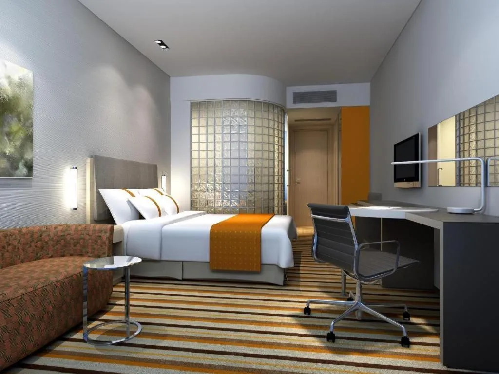 Bed in Holiday Inn Express Yangzhou City Center By IHG