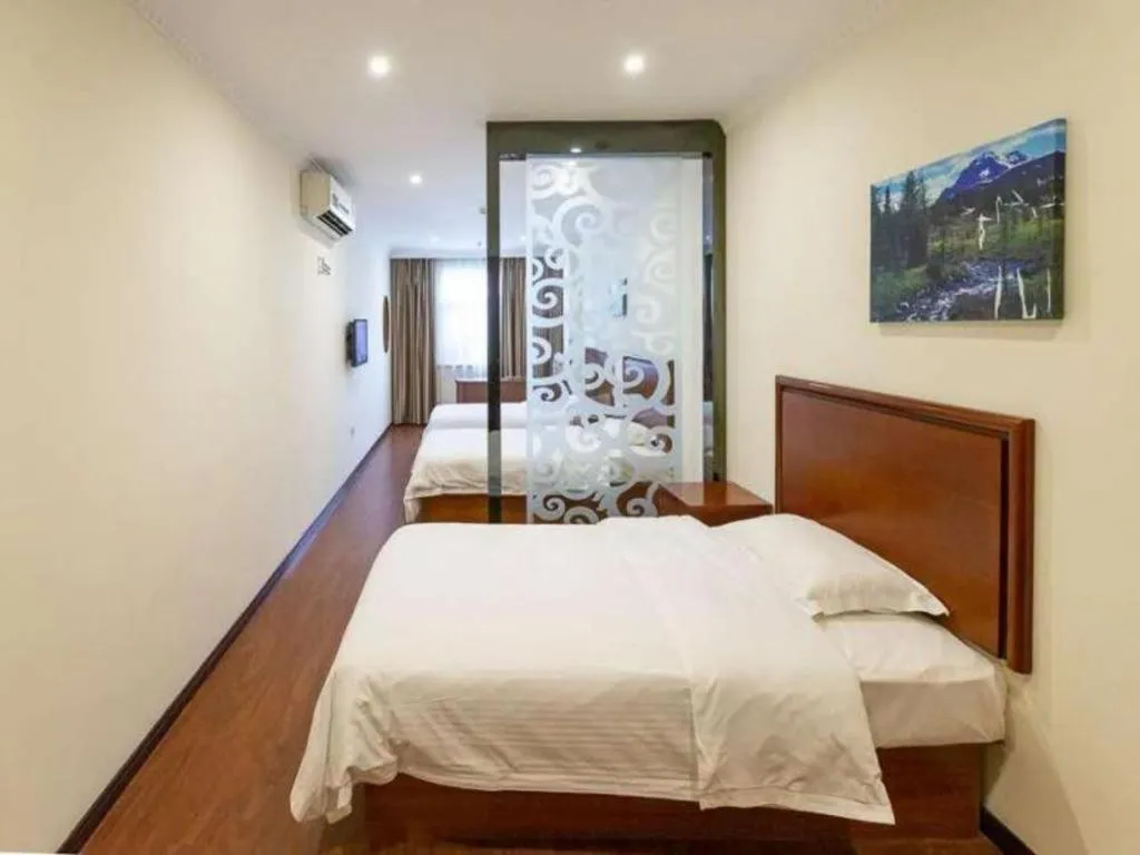 Bed in GreenTree Inn xinghua Middle Yingwu Road Express Hotel