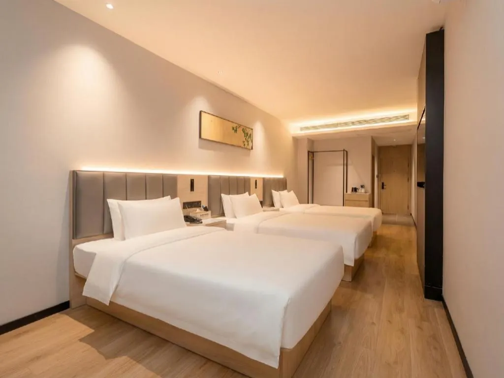 Bed in GreenTree Inn xinghua Middle Yingwu Road Express Hotel