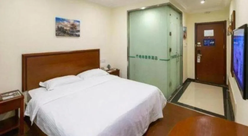 Bed in GreenTree Inn xinghua Middle Yingwu Road Express Hotel