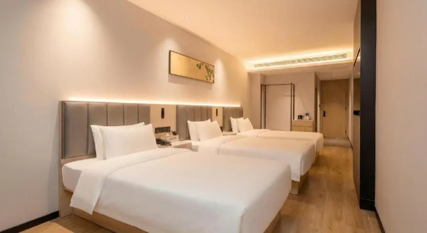 Bed in GreenTree Inn xinghua Middle Yingwu Road Express Hotel