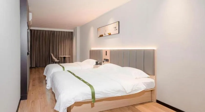 Bed in GreenTree Inn xinghua Middle Yingwu Road Express Hotel