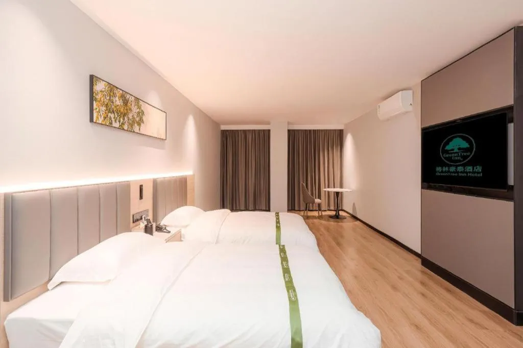 Bed in GreenTree Inn xinghua Middle Yingwu Road Express Hotel