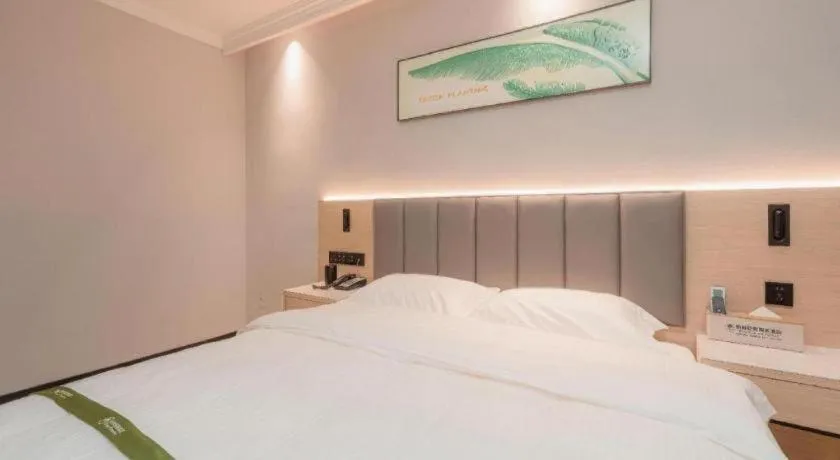 Bed in GreenTree Inn xinghua Middle Yingwu Road Express Hotel