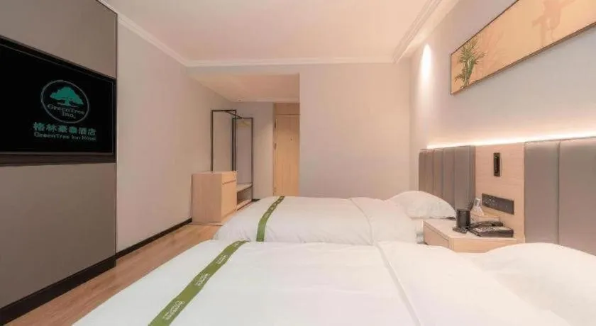 Bed in GreenTree Inn xinghua Middle Yingwu Road Express Hotel