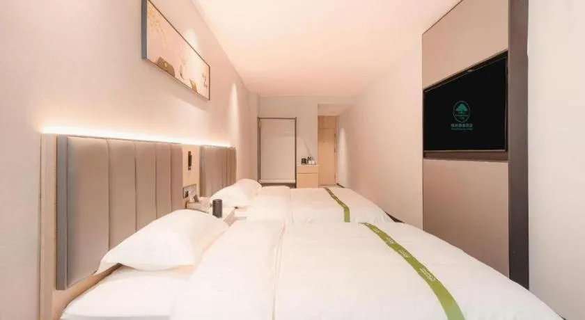 Bed in GreenTree Inn xinghua Middle Yingwu Road Express Hotel