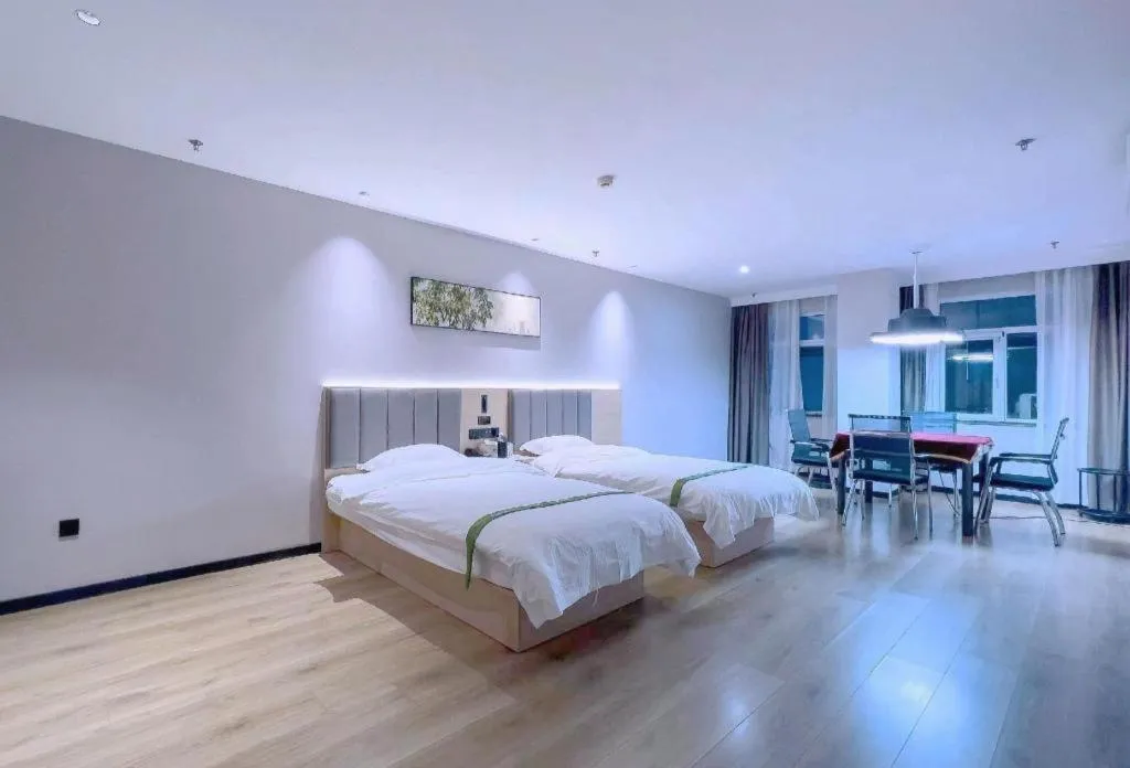 Bed in GreenTree Inn xinghua Middle Yingwu Road Express Hotel