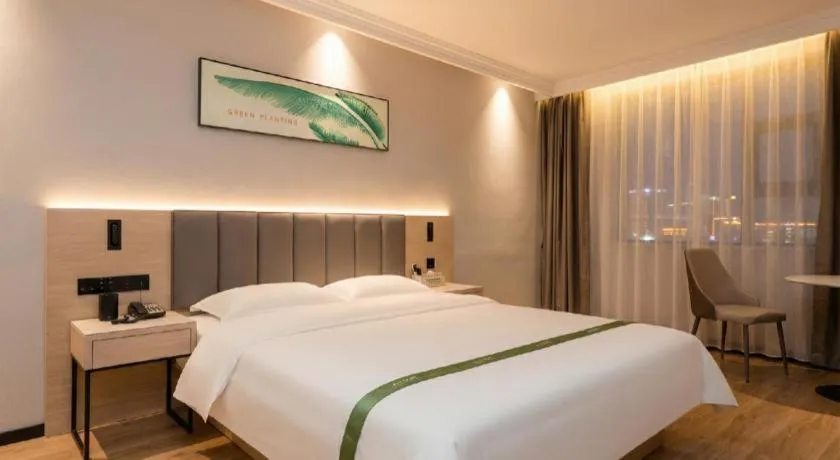 Bed in GreenTree Inn xinghua Middle Yingwu Road Express Hotel