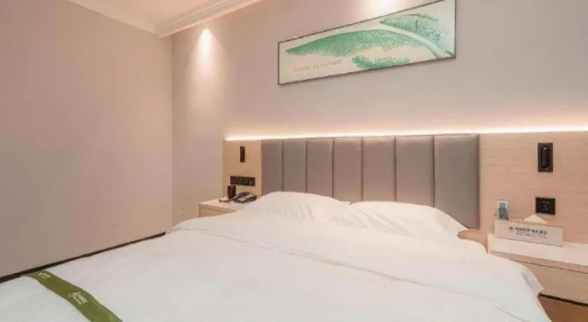 Bed in GreenTree Inn xinghua Middle Yingwu Road Express Hotel