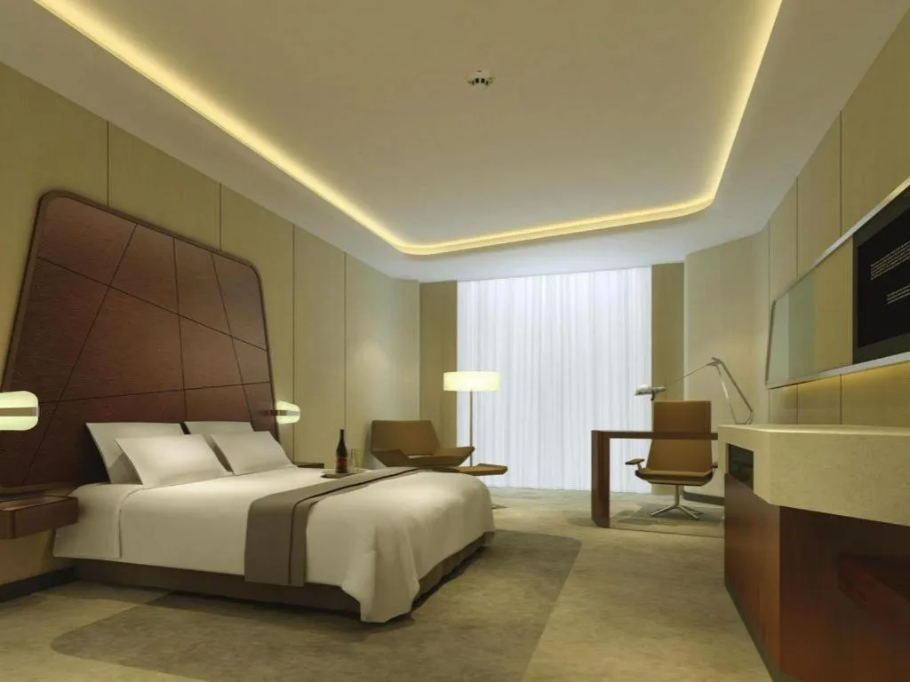 Bed in Hotel Maxmelim Beijing