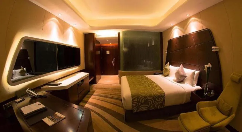 Bed in Hotel Maxmelim Beijing