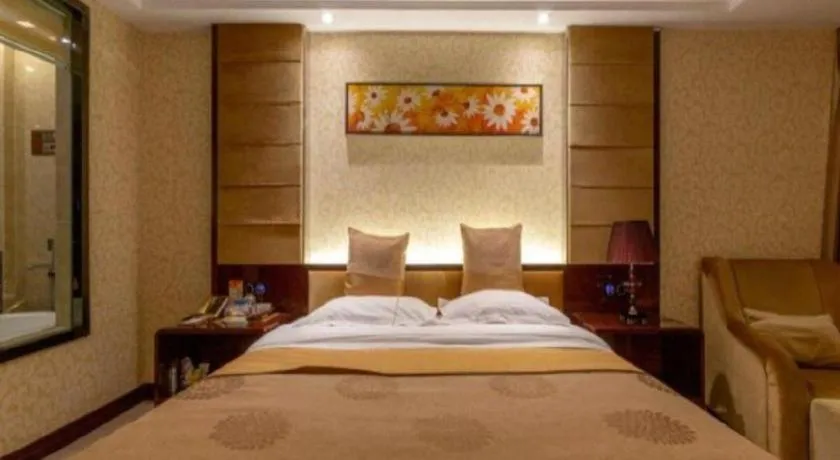 Bed in Xin Sheng Da Hong Sheng International Hotel