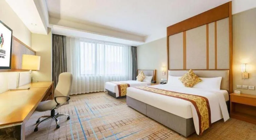 Bed in Shenyang Rayfont International Hotel