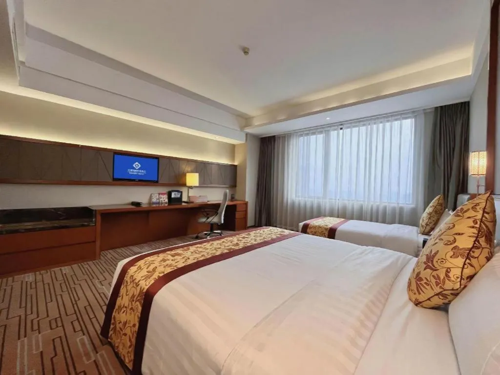 Bed in Shenyang Rayfont International Hotel