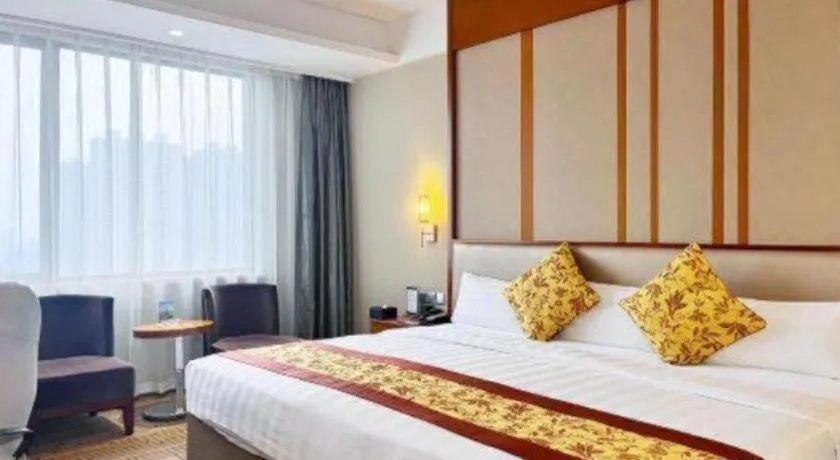 Bed in Shenyang Rayfont International Hotel
