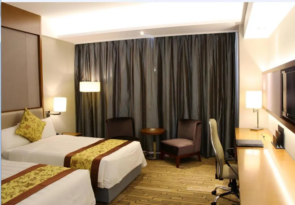 Bed in Shenyang Rayfont International Hotel