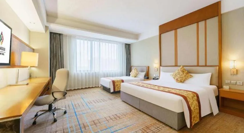 Bed in Shenyang Rayfont International Hotel
