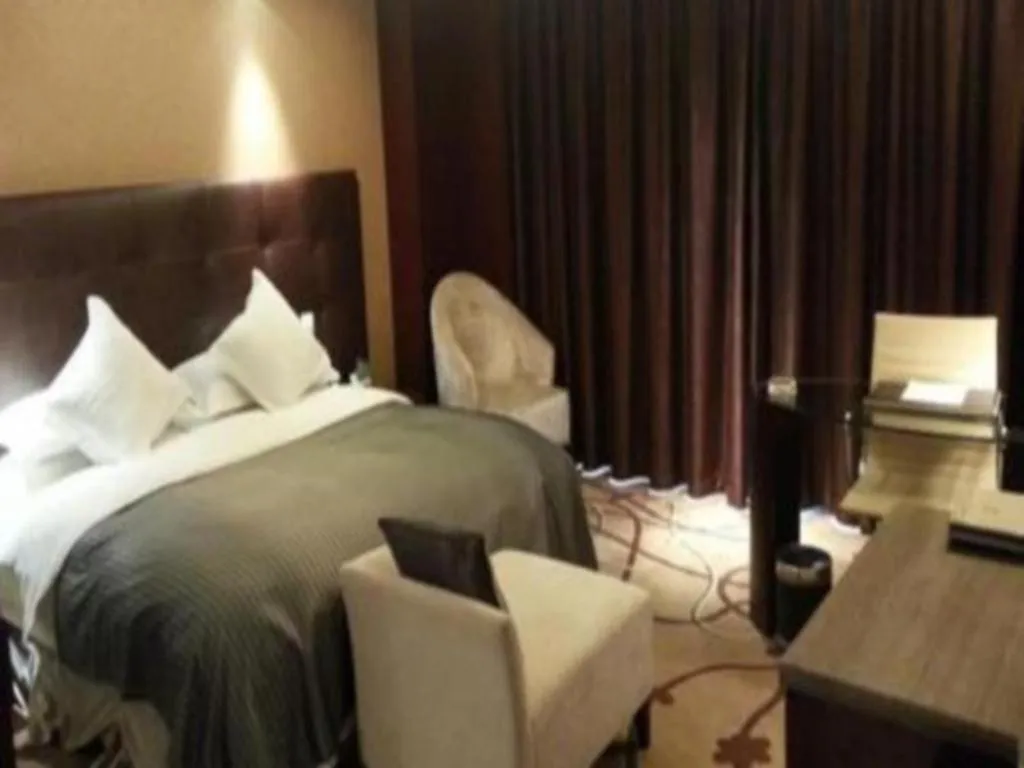 Bed in Jiaxing Haiyan Hangzhou Bay International Hotel