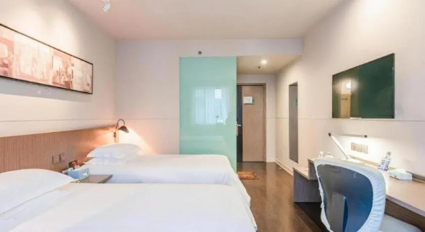 Bed in Jinjiang Inn Hangzhou Xihu Avenue Branch