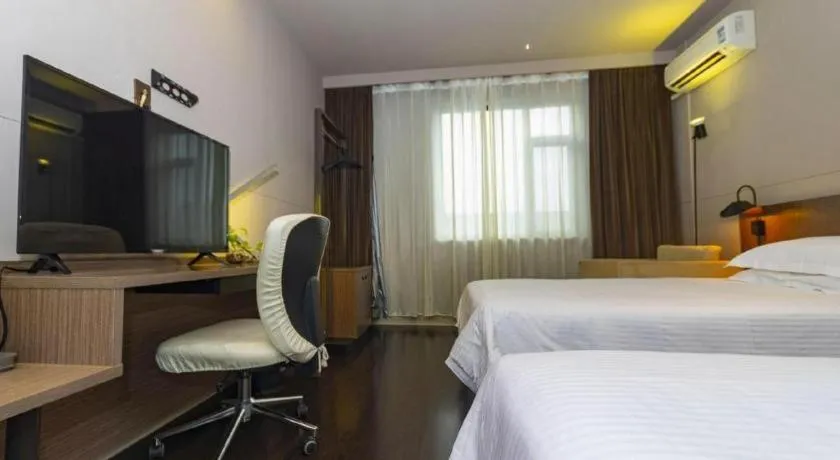Bed in Jinjiang Inn Hangzhou Xihu Avenue Branch