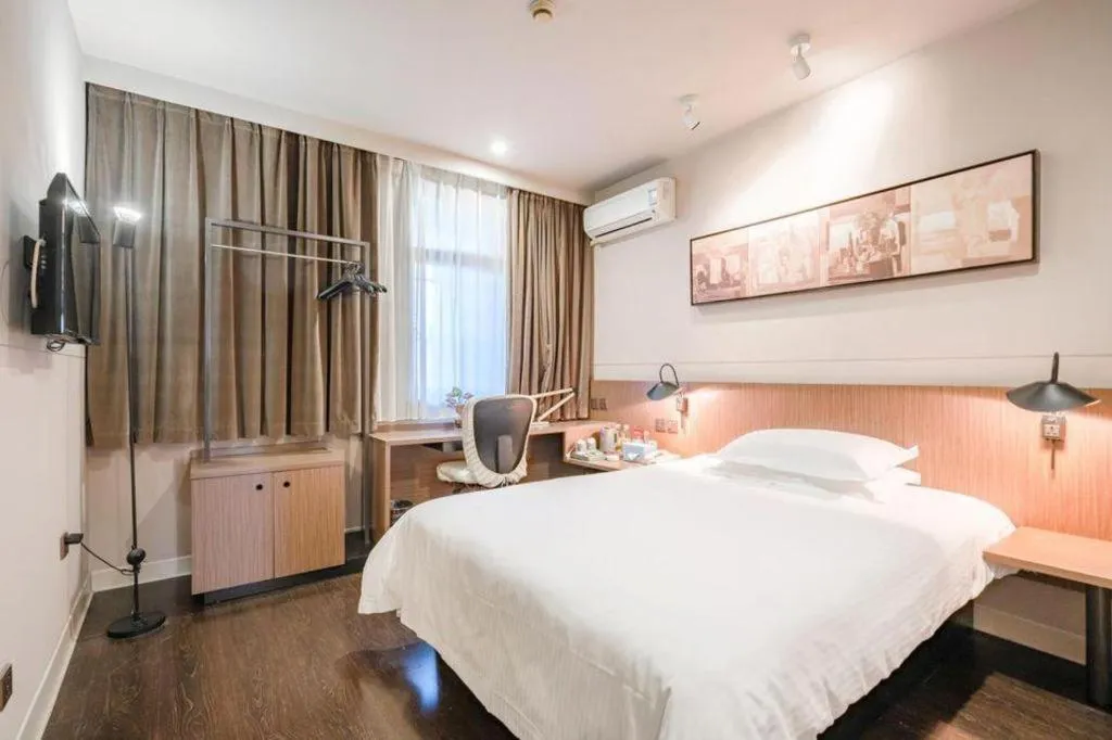 Bed in Jinjiang Inn Hangzhou Xihu Avenue Branch