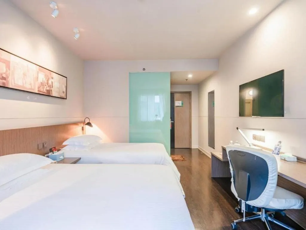 Bed in Jinjiang Inn Hangzhou Xihu Avenue Branch